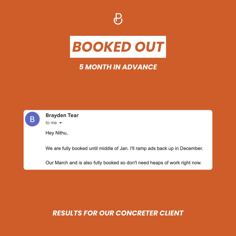 Booking value results